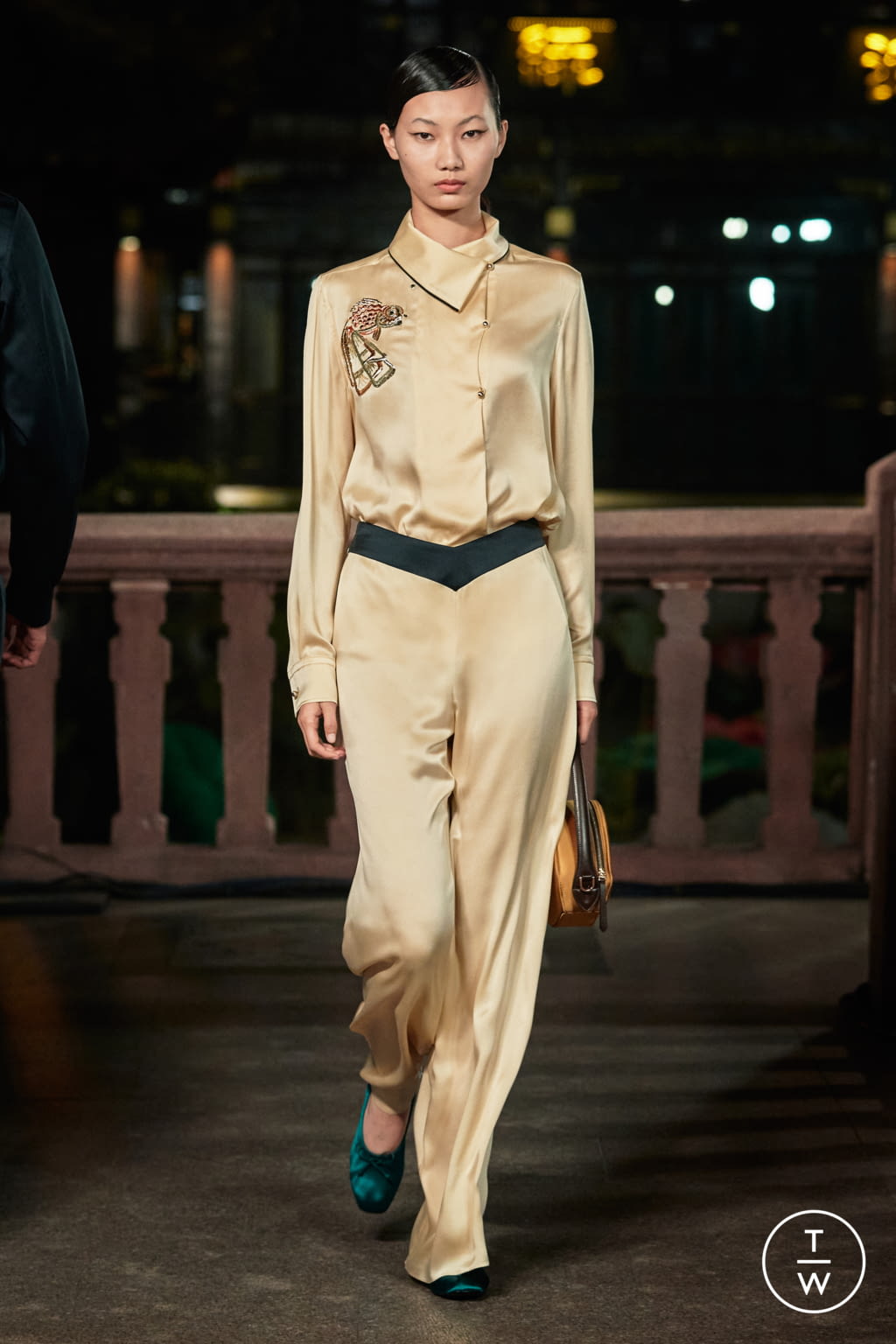 Fashion Week Paris Spring/Summer 2021 look 54 from the Lanvin collection womenswear