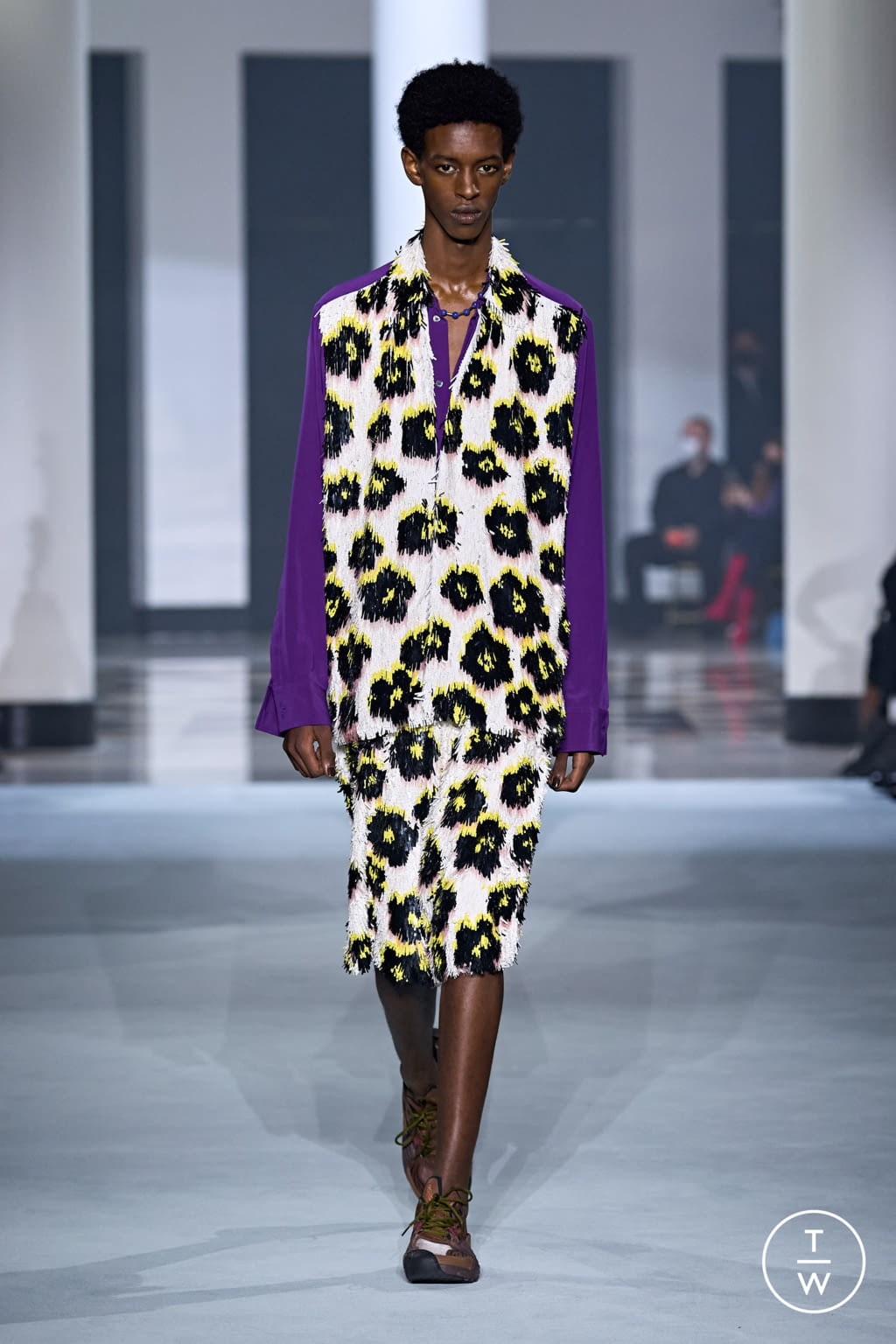 Fashion Week Paris Spring/Summer 2022 look 14 from the Lanvin collection womenswear