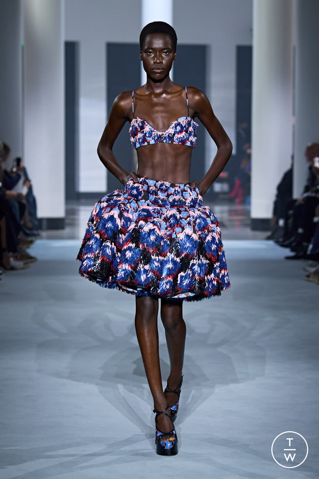 Fashion Week Paris Spring/Summer 2022 look 16 de la collection Lanvin womenswear