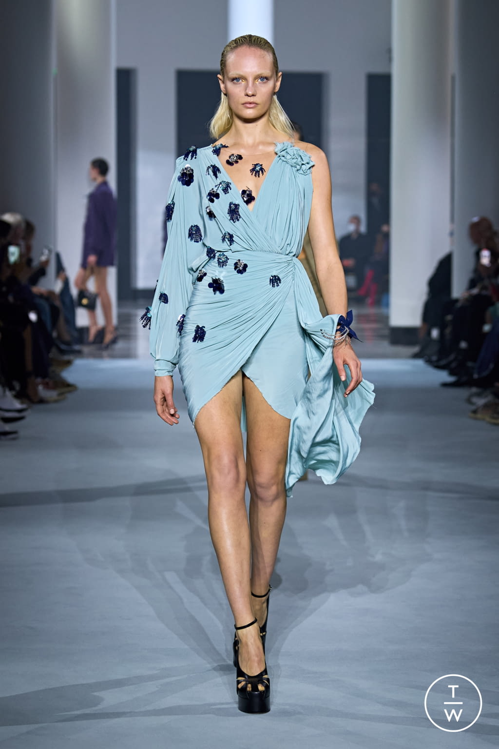 Fashion Week Paris Spring/Summer 2022 look 17 de la collection Lanvin womenswear