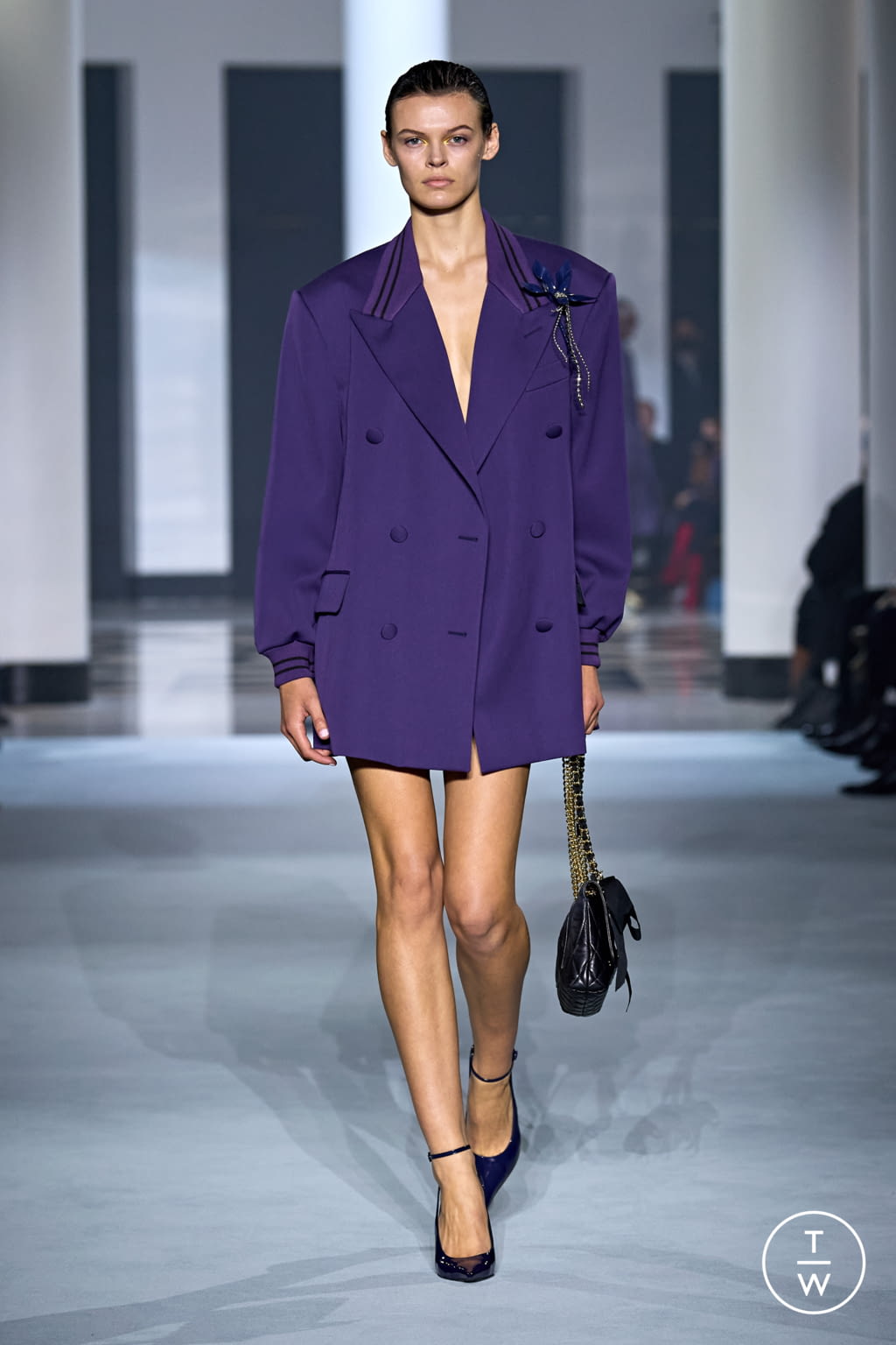 Fashion Week Paris Spring/Summer 2022 look 20 from the Lanvin collection 女装