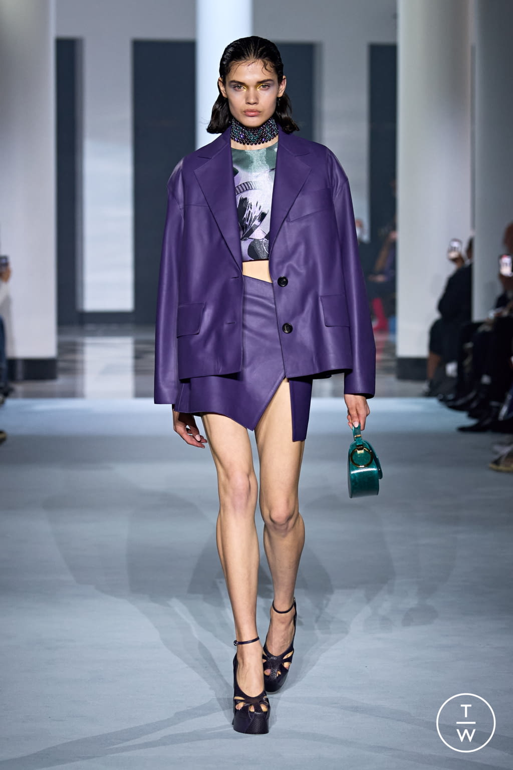 Fashion Week Paris Spring/Summer 2022 look 26 from the Lanvin collection 女装