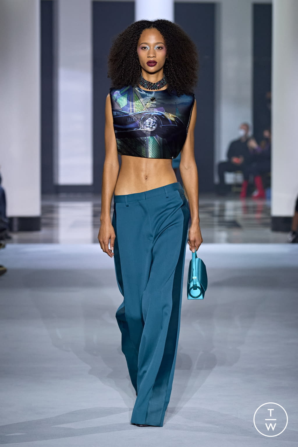 Fashion Week Paris Spring/Summer 2022 look 33 from the Lanvin collection womenswear