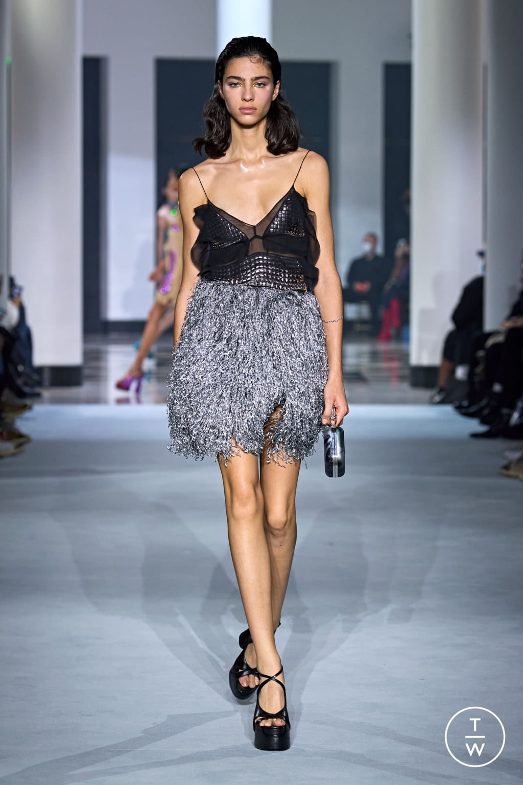 Fashion Week Paris Spring/Summer 2022 look 44 from the Lanvin collection 女装