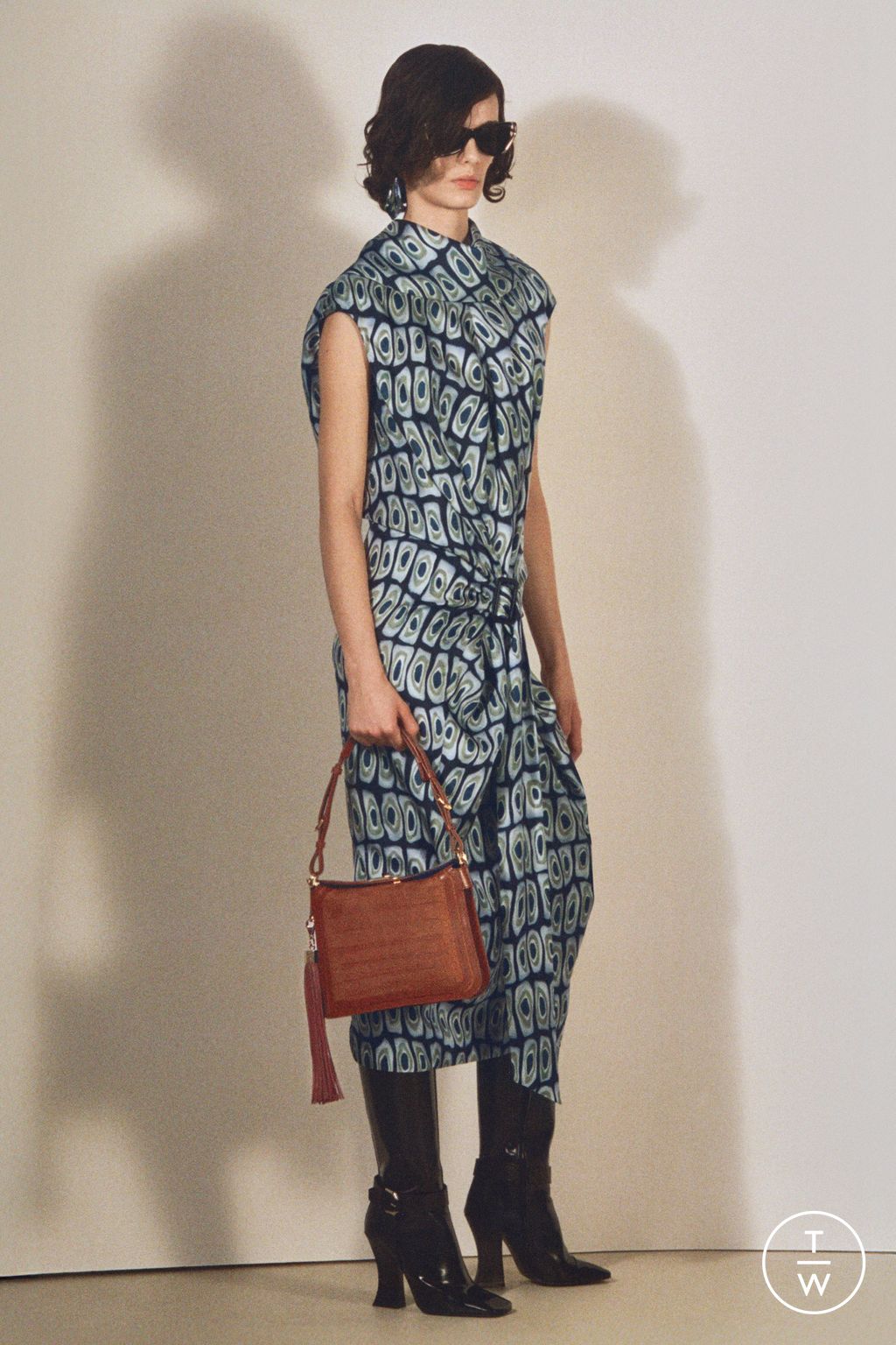 Fashion Week Paris Pre-Fall 2026 look 13 from the Lanvin collection 女装