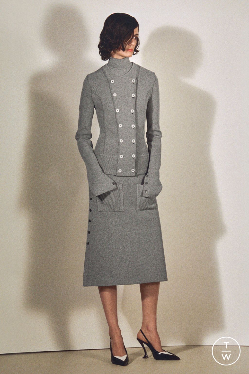 Fashion Week Paris Pre-Fall 2026 look 18 from the Lanvin collection womenswear