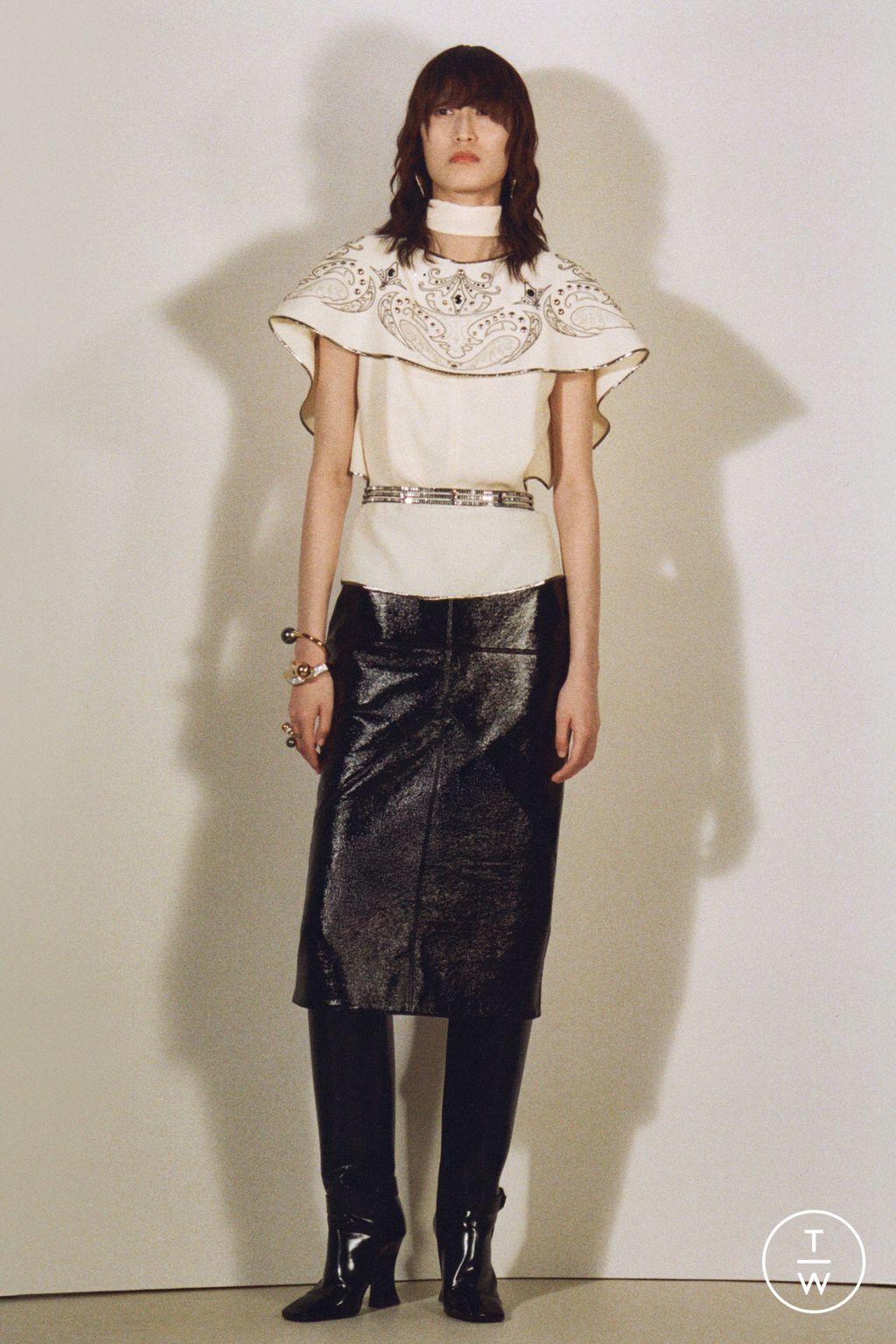 Fashion Week Paris Pre-Fall 2026 look 20 from the Lanvin collection womenswear