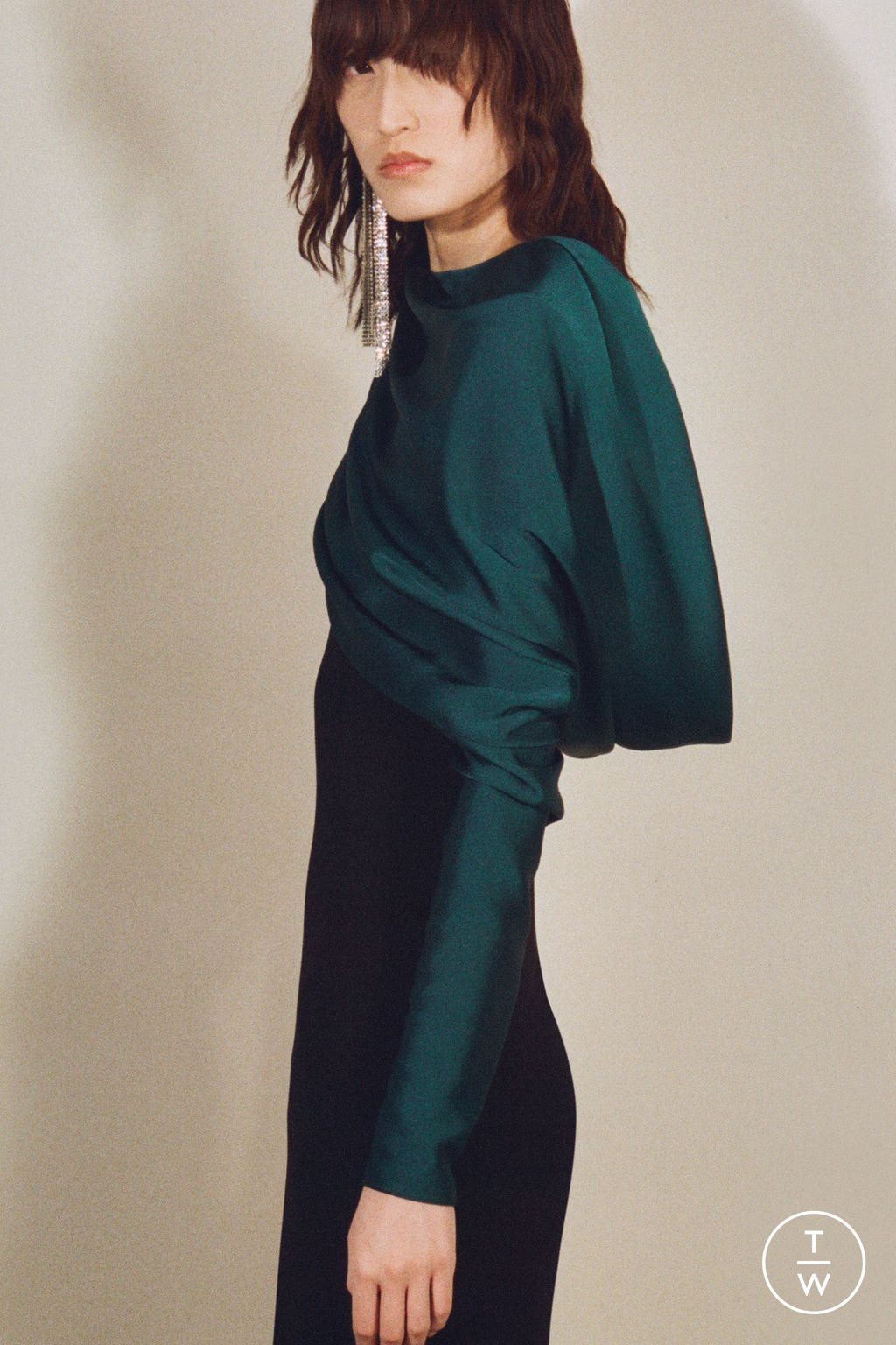 Fashion Week Paris Pre-Fall 2026 look 34 from the Lanvin collection 女装