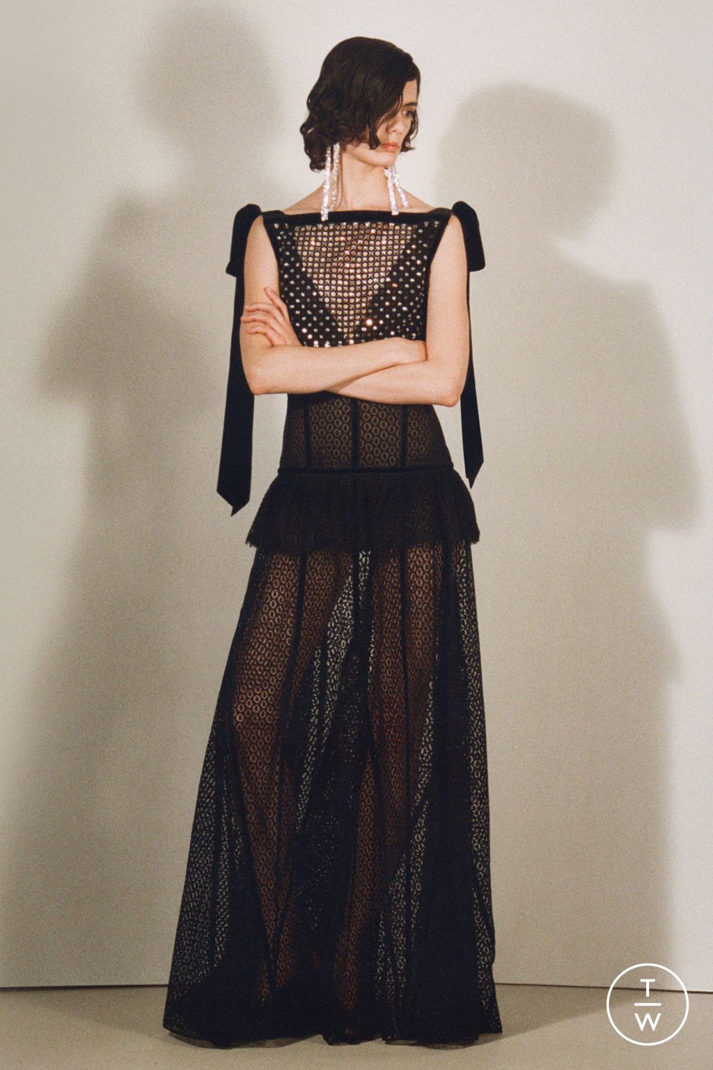 Fashion Week Paris Pre-Fall 2026 look 38 from the Lanvin collection womenswear