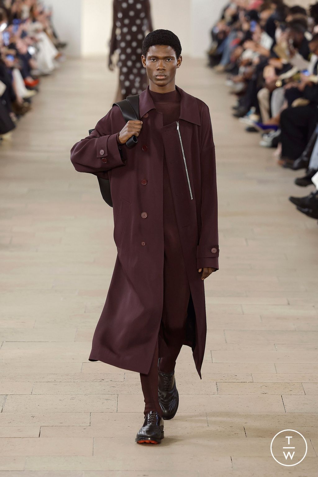 Fashion Week Paris Fall/Winter 2023 look 11 from the Lanvin collection 女装