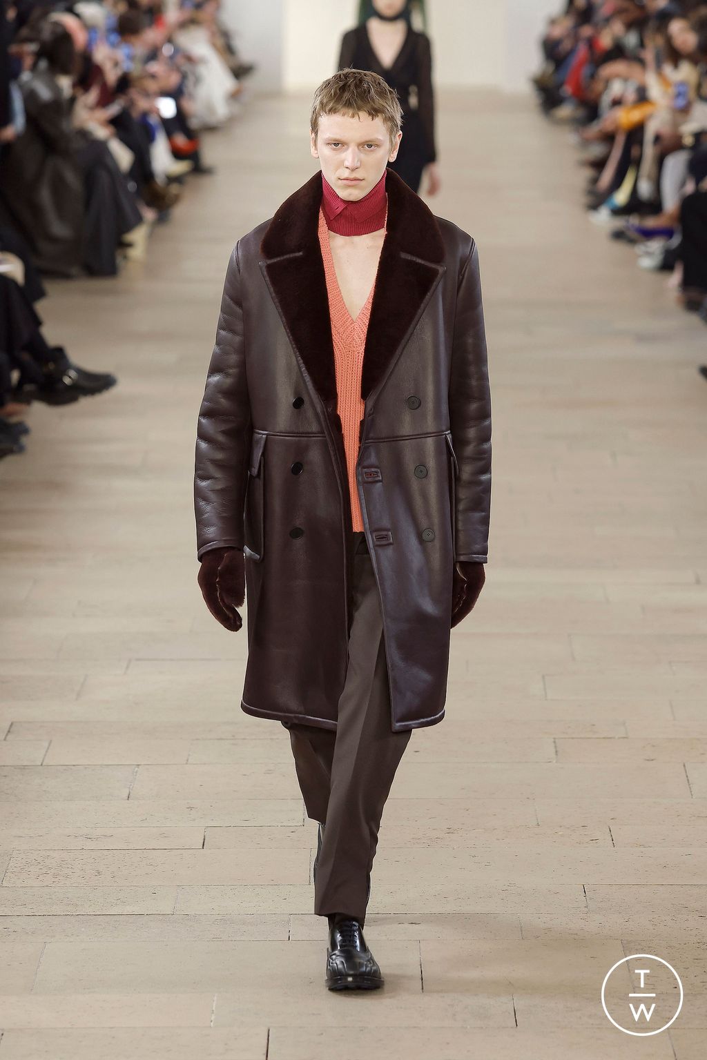 Fashion Week Paris Fall/Winter 2023 look 18 from the Lanvin collection womenswear