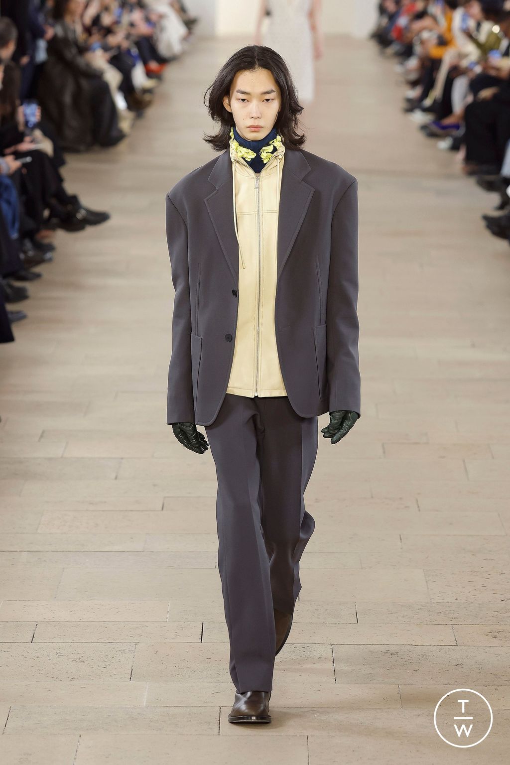 Fashion Week Paris Fall/Winter 2023 look 27 from the Lanvin collection womenswear
