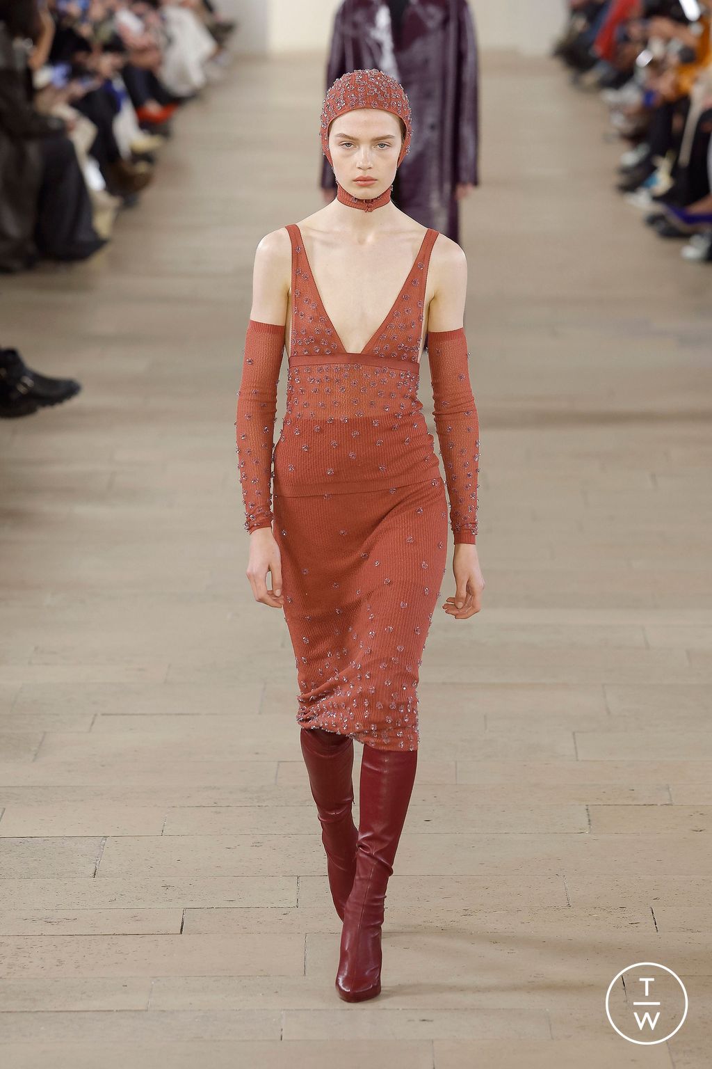 Fashion Week Paris Fall/Winter 2023 look 31 de la collection Lanvin womenswear