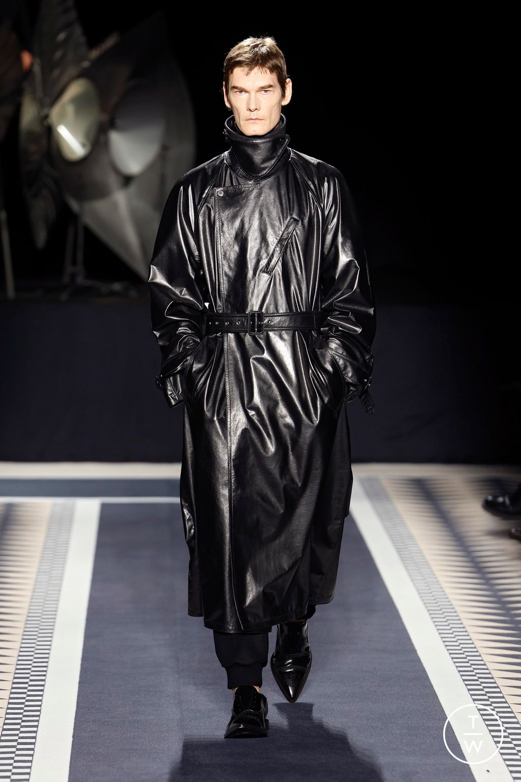 Fashion Week Paris Fall/Winter 2025 look 53 from the Lanvin collection womenswear