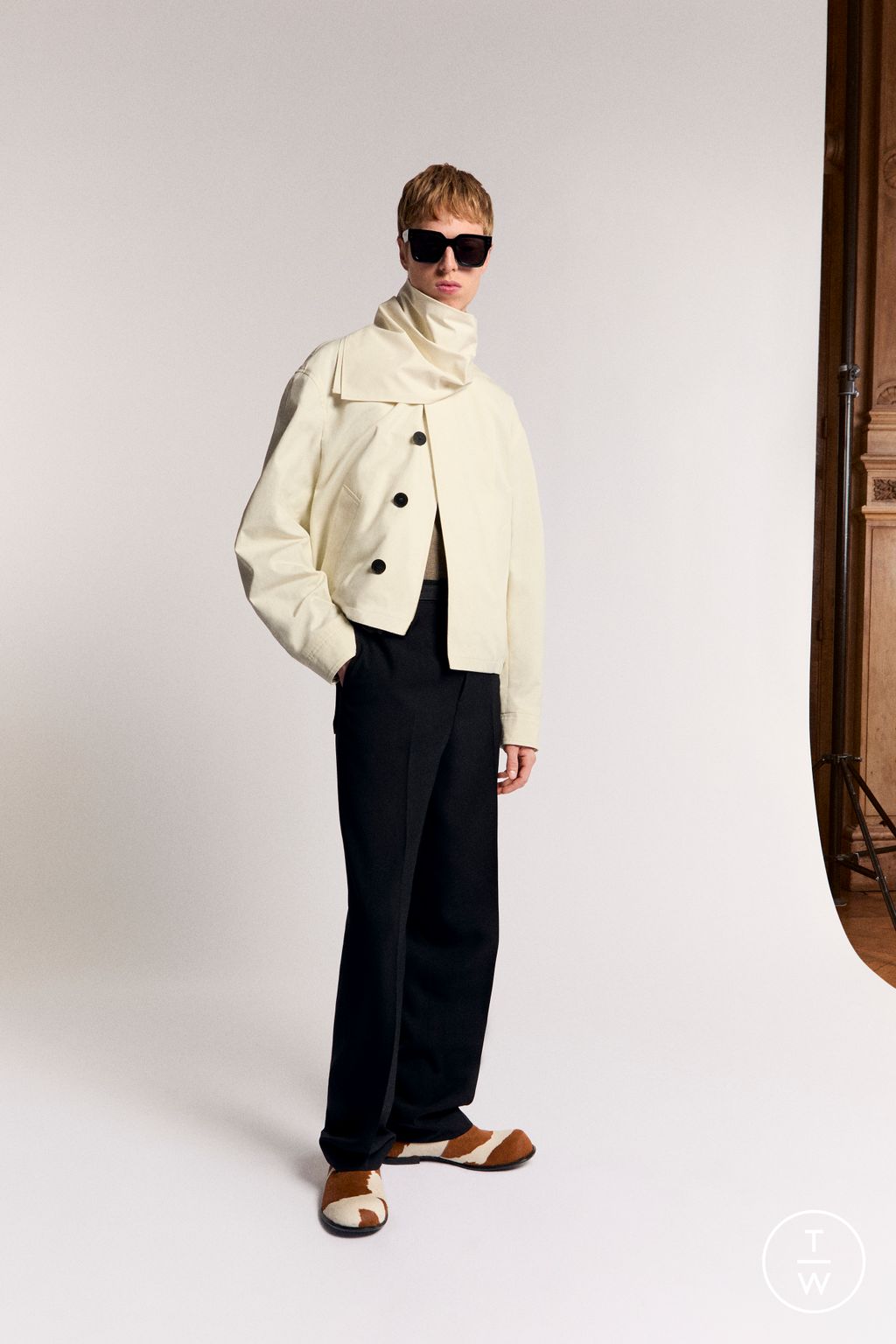 Fashion Week Paris Resort 2025 look 10 de la collection Lanvin womenswear