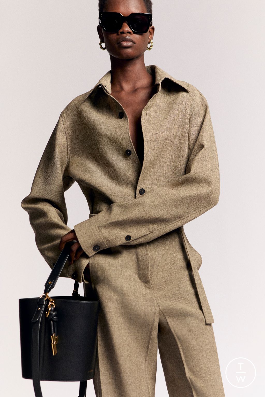 Fashion Week Paris Resort 2025 look 16 from the Lanvin collection womenswear