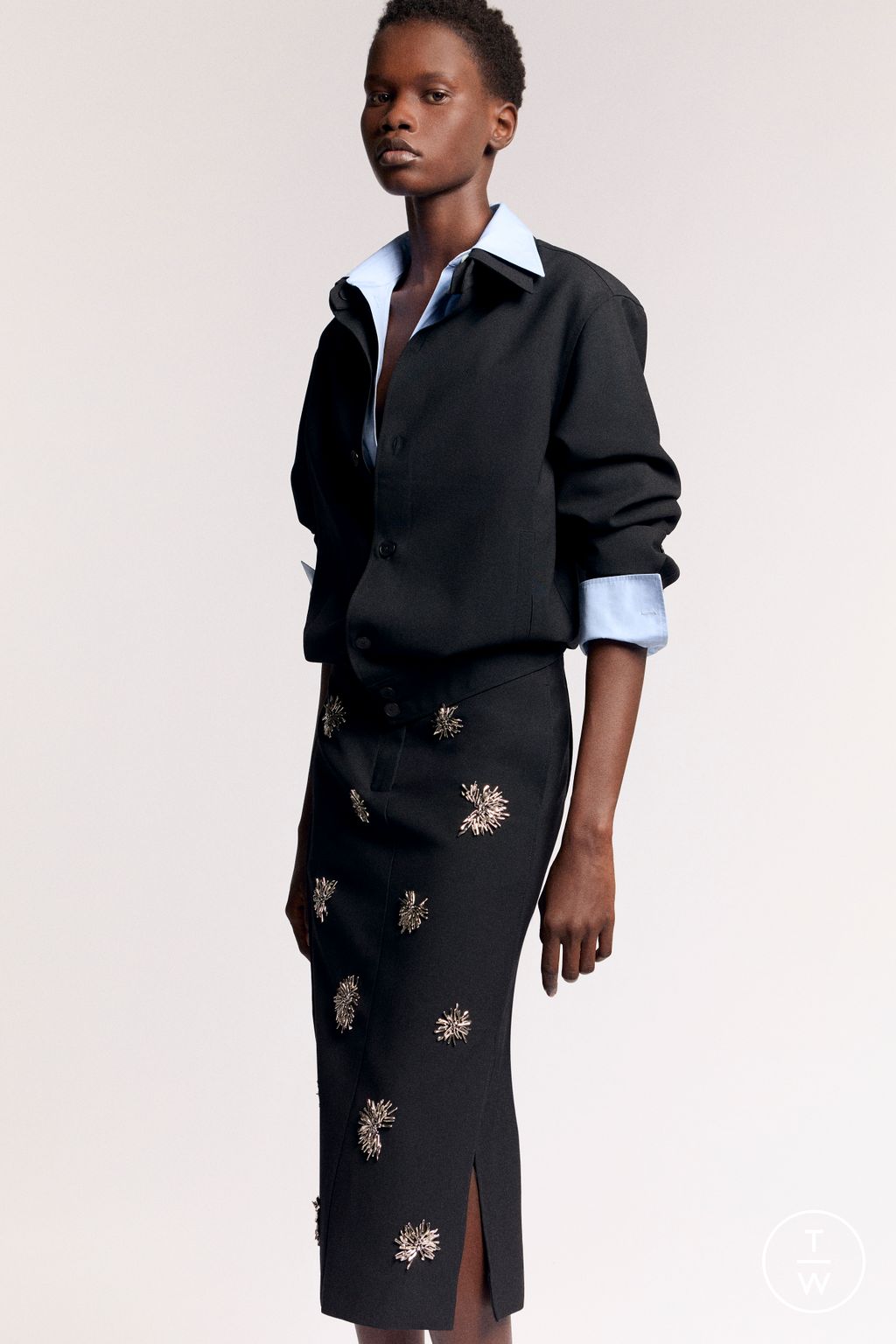 Fashion Week Paris Resort 2025 look 6 de la collection Lanvin womenswear