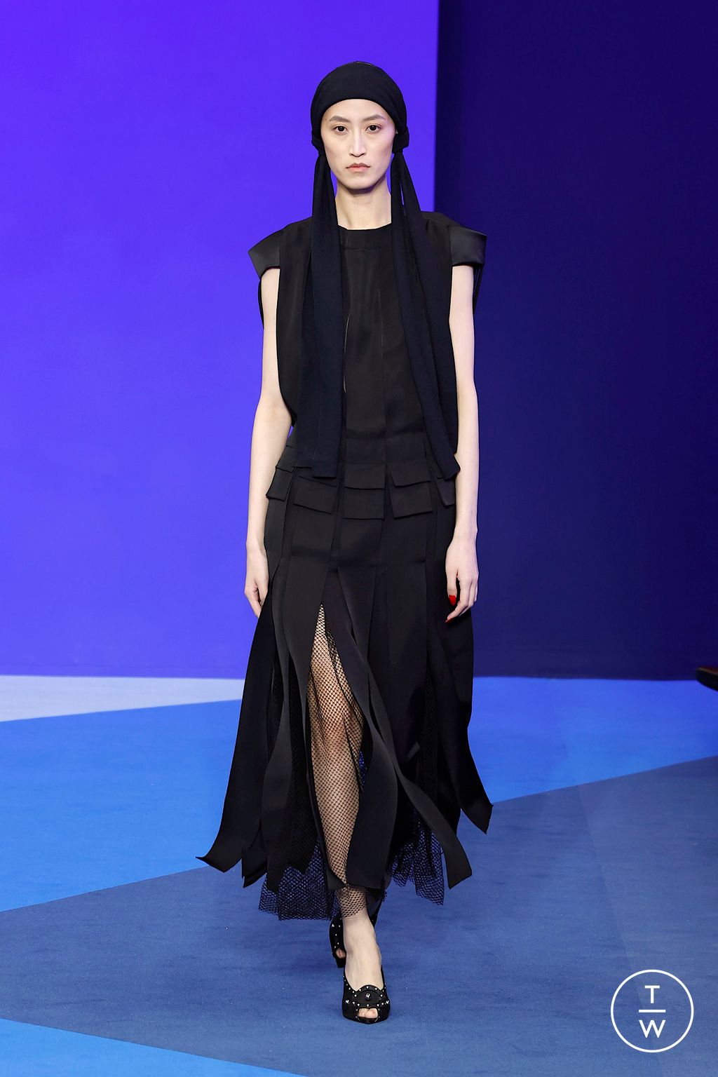 Fashion Week Paris Spring/Summer 2026 look 2 from the Lanvin collection womenswear