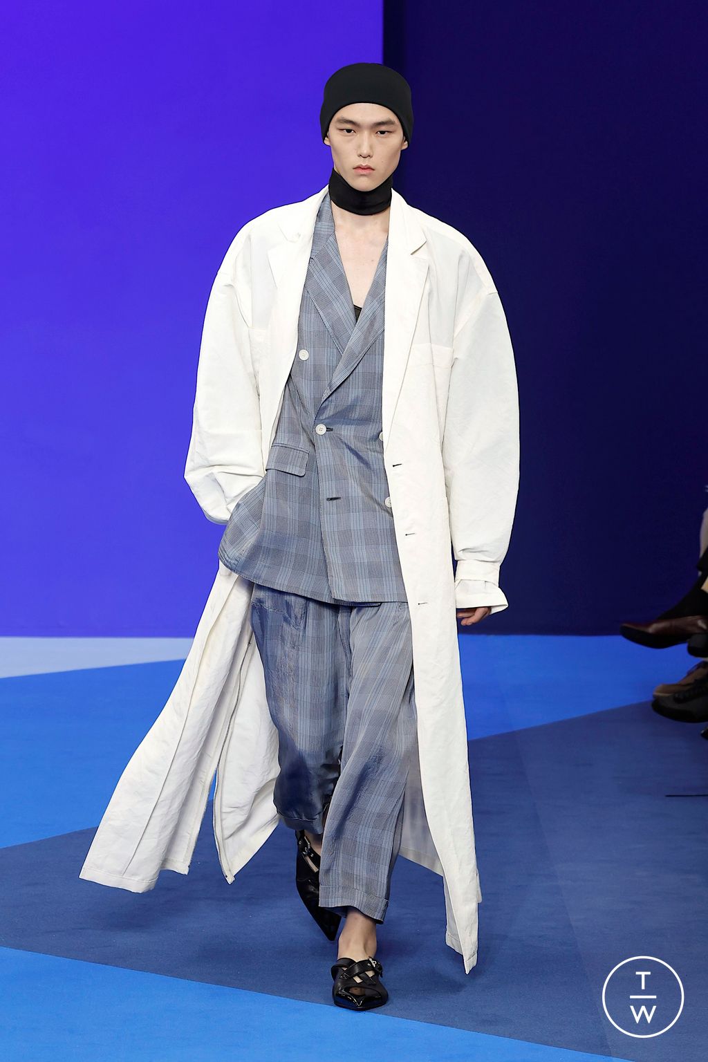 Fashion Week Paris Spring/Summer 2026 look 6 from the Lanvin collection womenswear