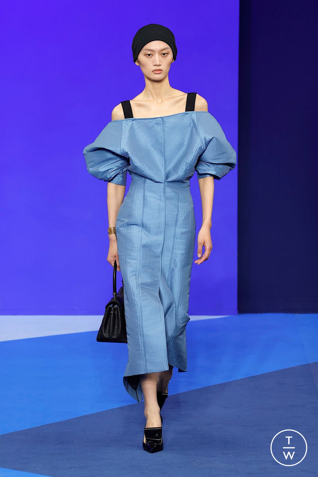 Fashion Week Paris Spring/Summer 2026 look 10 from the Lanvin collection womenswear
