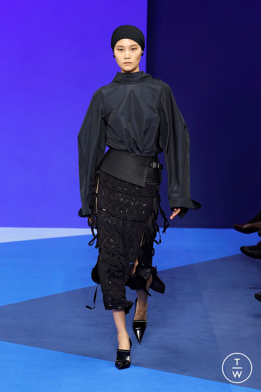 Fashion Week Paris Spring/Summer 2026 look 17 from the Lanvin collection womenswear