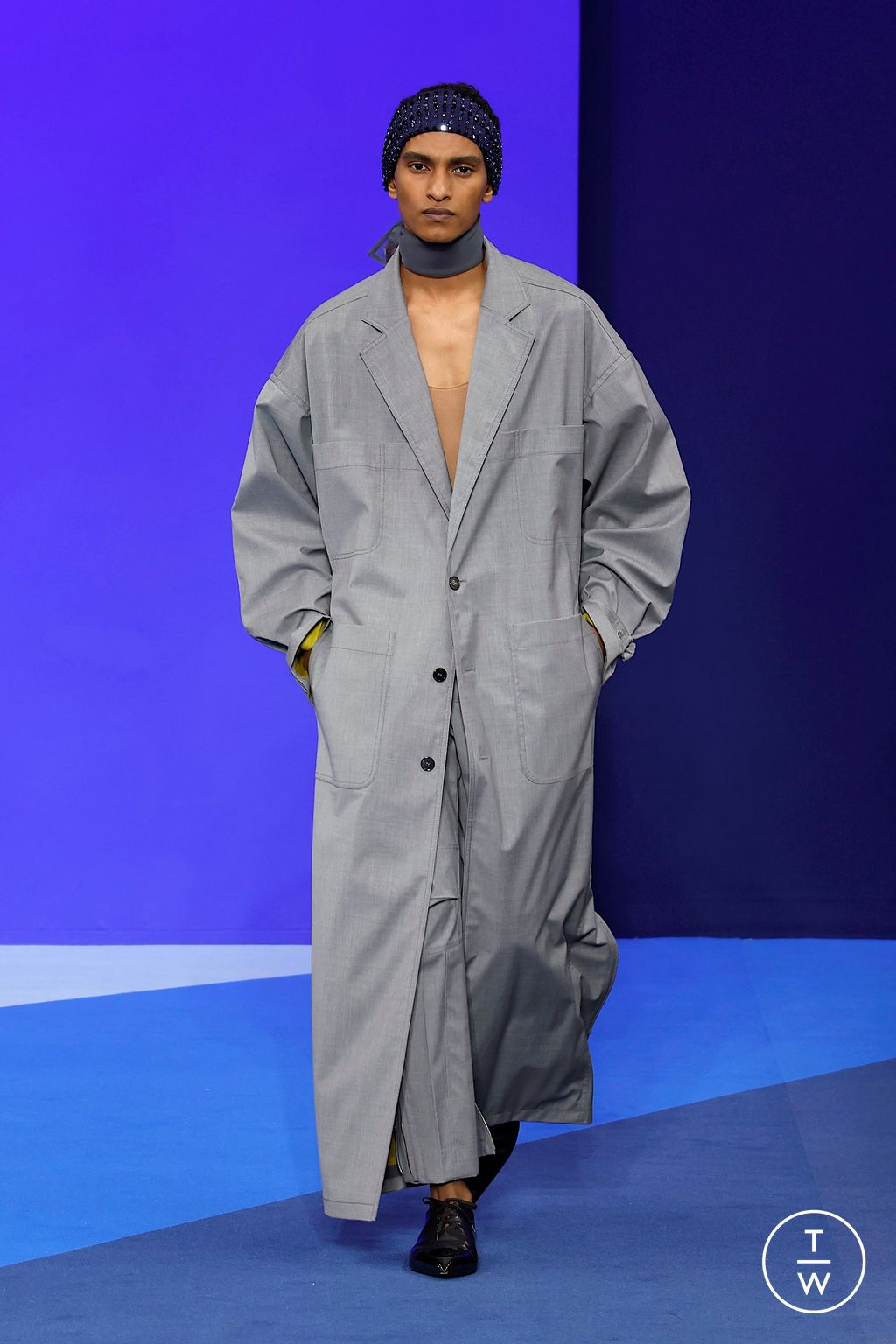 Fashion Week Paris Spring/Summer 2026 look 23 from the Lanvin collection womenswear