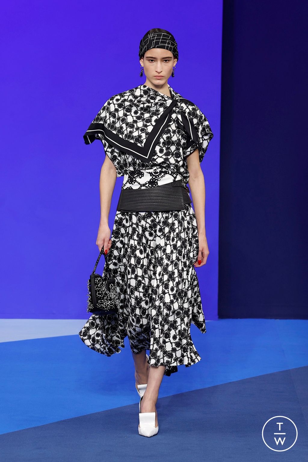 Fashion Week Paris Spring/Summer 2026 look 37 de la collection Lanvin womenswear