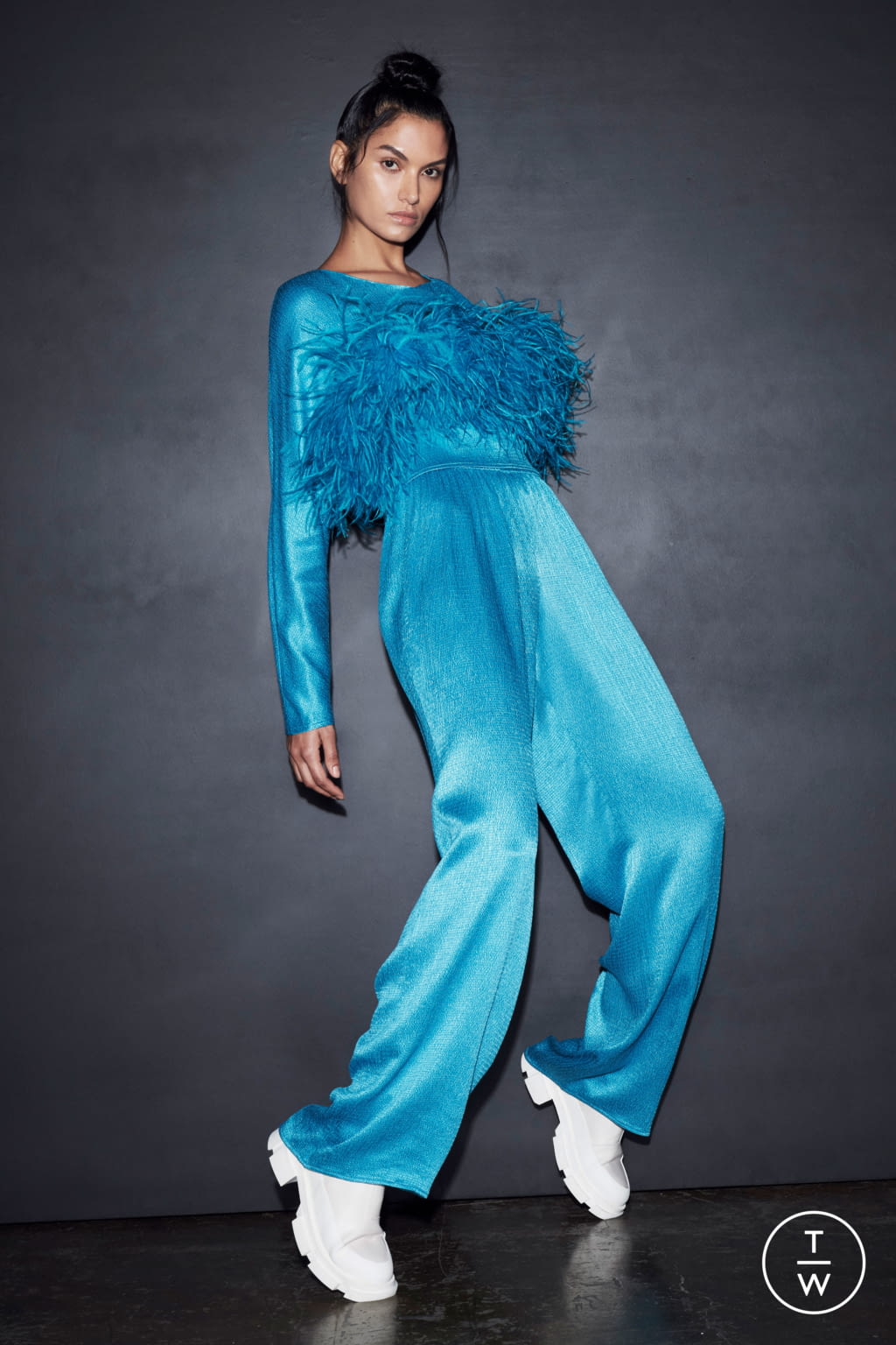 Fashion Week New York Pre-Fall 2021 look 5 de la collection LaPointe womenswear