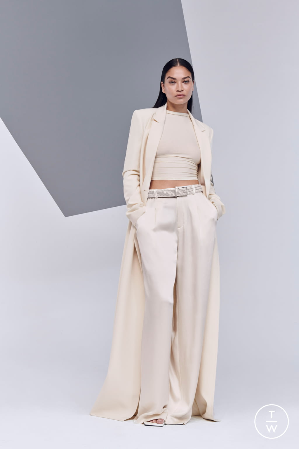 Fashion Week New York Pre-Fall 2022 look 10 de la collection LaPointe womenswear