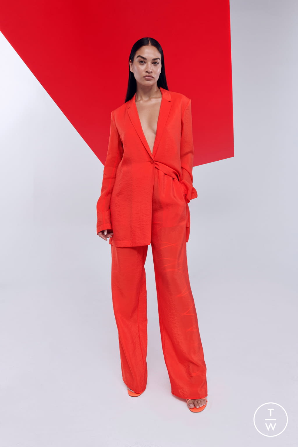 Fashion Week New York Pre-Fall 2022 look 22 from the LaPointe collection womenswear