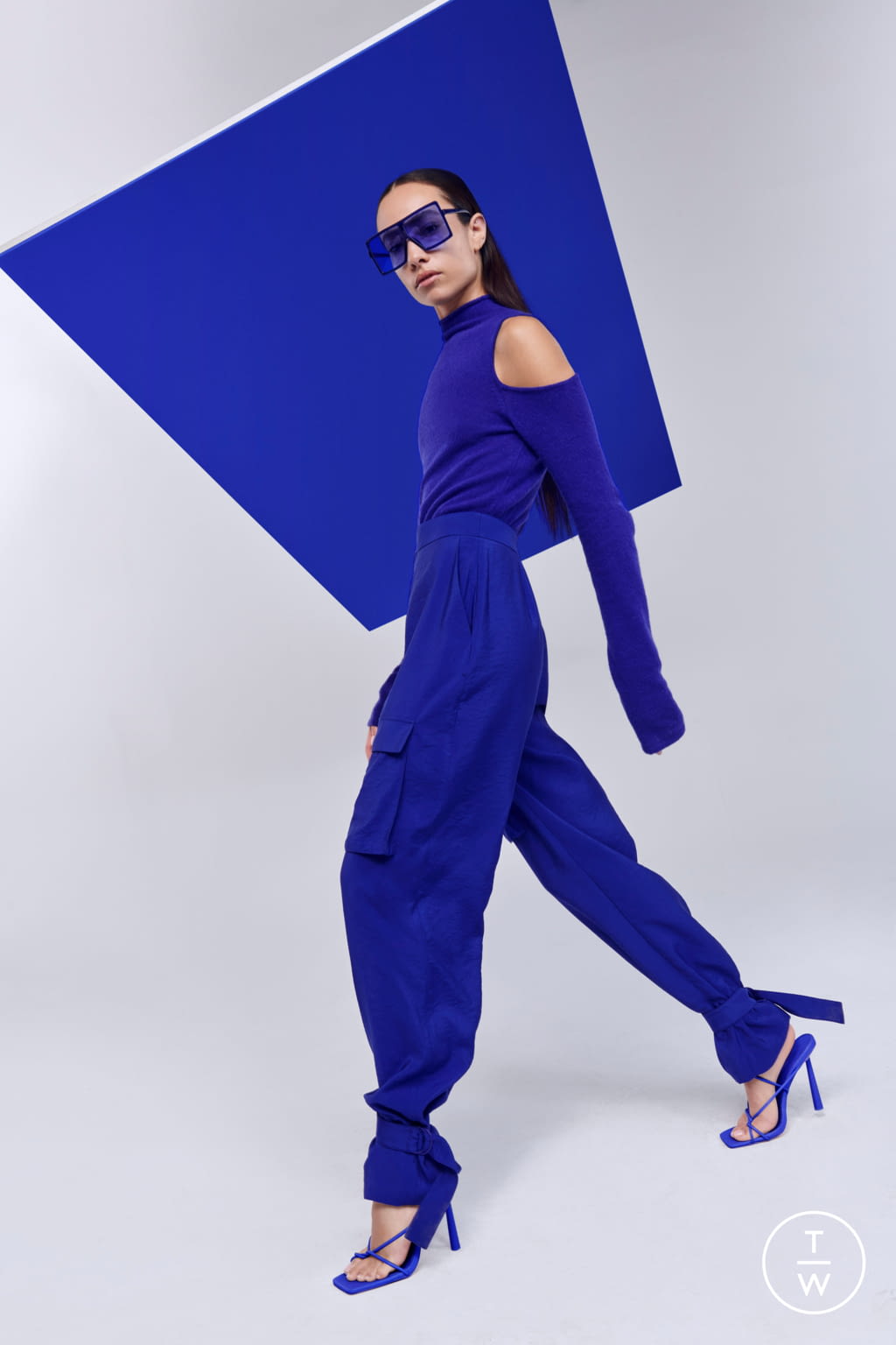 Fashion Week New York Pre-Fall 2022 look 27 from the LaPointe collection womenswear