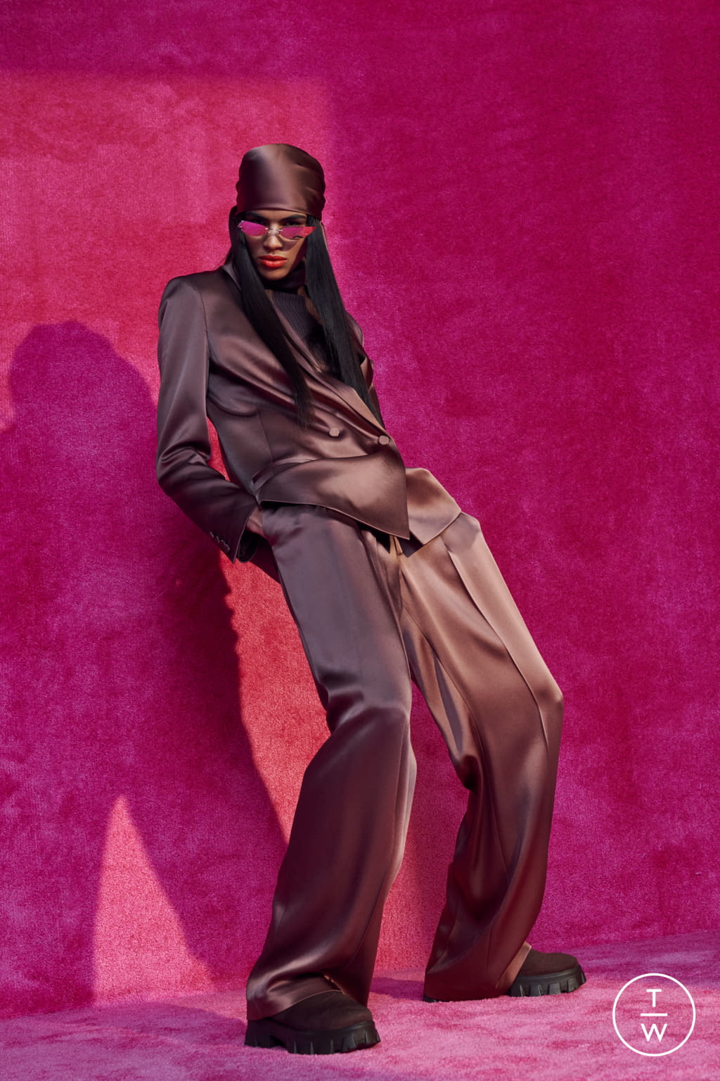 Fashion Week New York Resort 2022 look 1 de la collection LaPointe womenswear