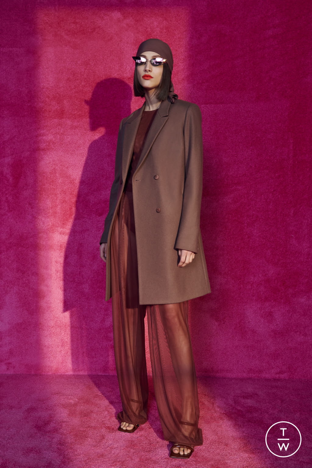 Fashion Week New York Resort 2022 look 3 from the LaPointe collection womenswear