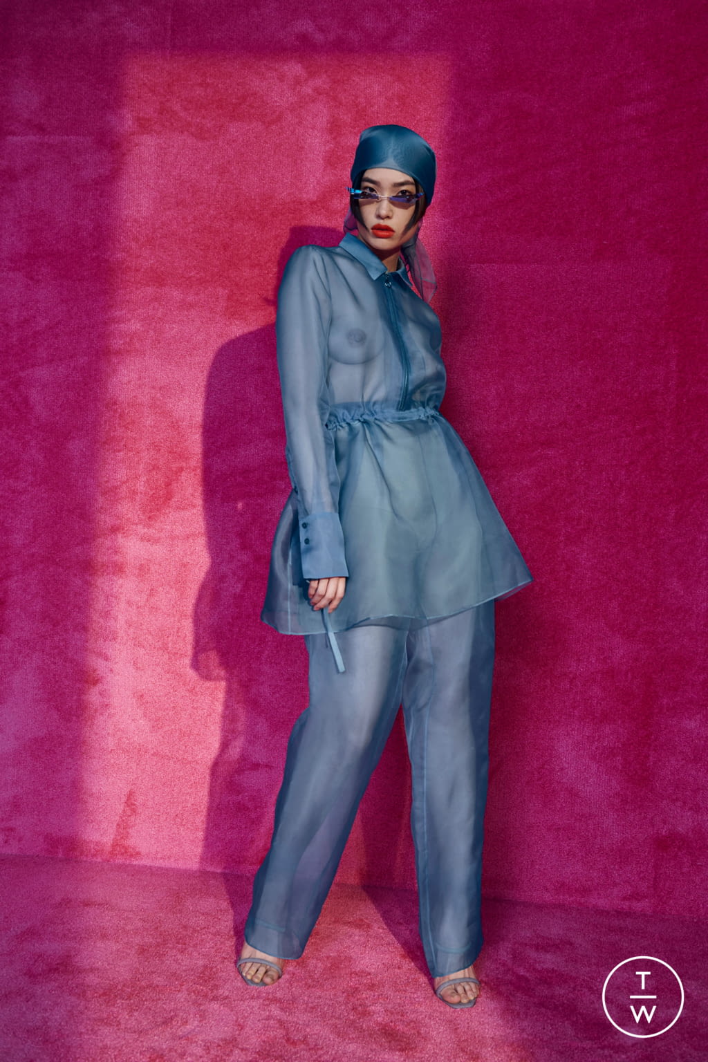 Fashion Week New York Resort 2022 look 11 from the LaPointe collection womenswear