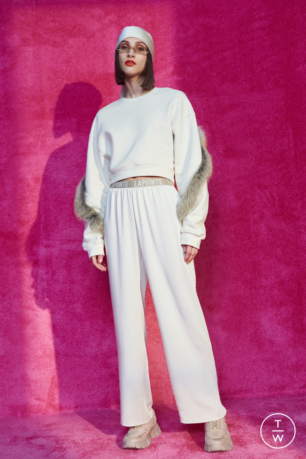 Fashion Week New York Resort 2022 look 16 de la collection LaPointe womenswear