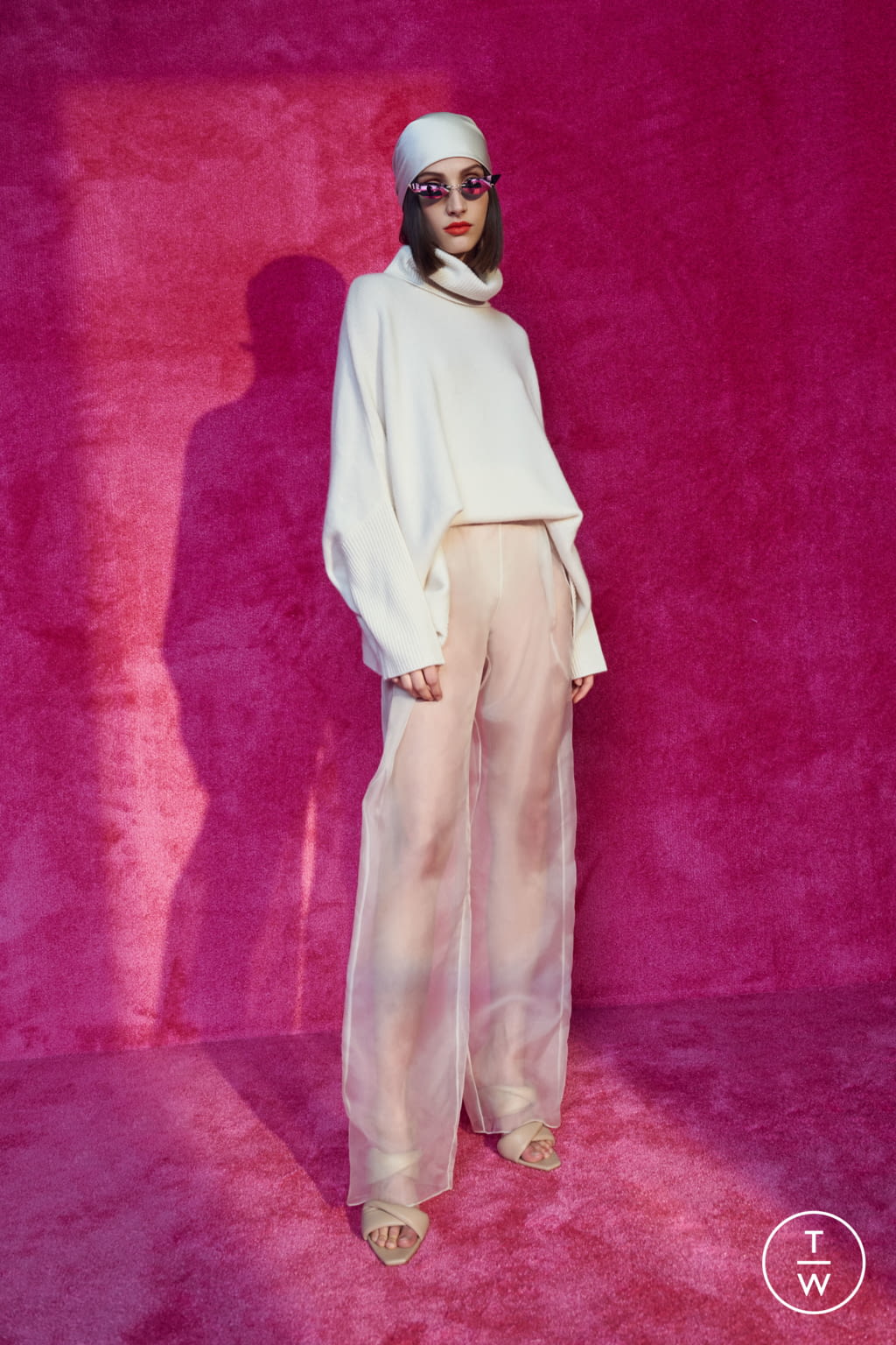 Fashion Week New York Resort 2022 look 21 de la collection LaPointe womenswear