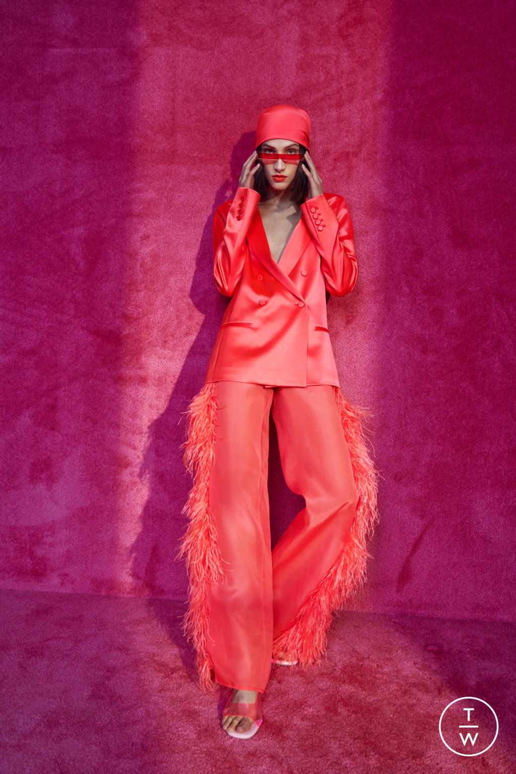 Fashion Week New York Resort 2022 look 30 de la collection LaPointe womenswear