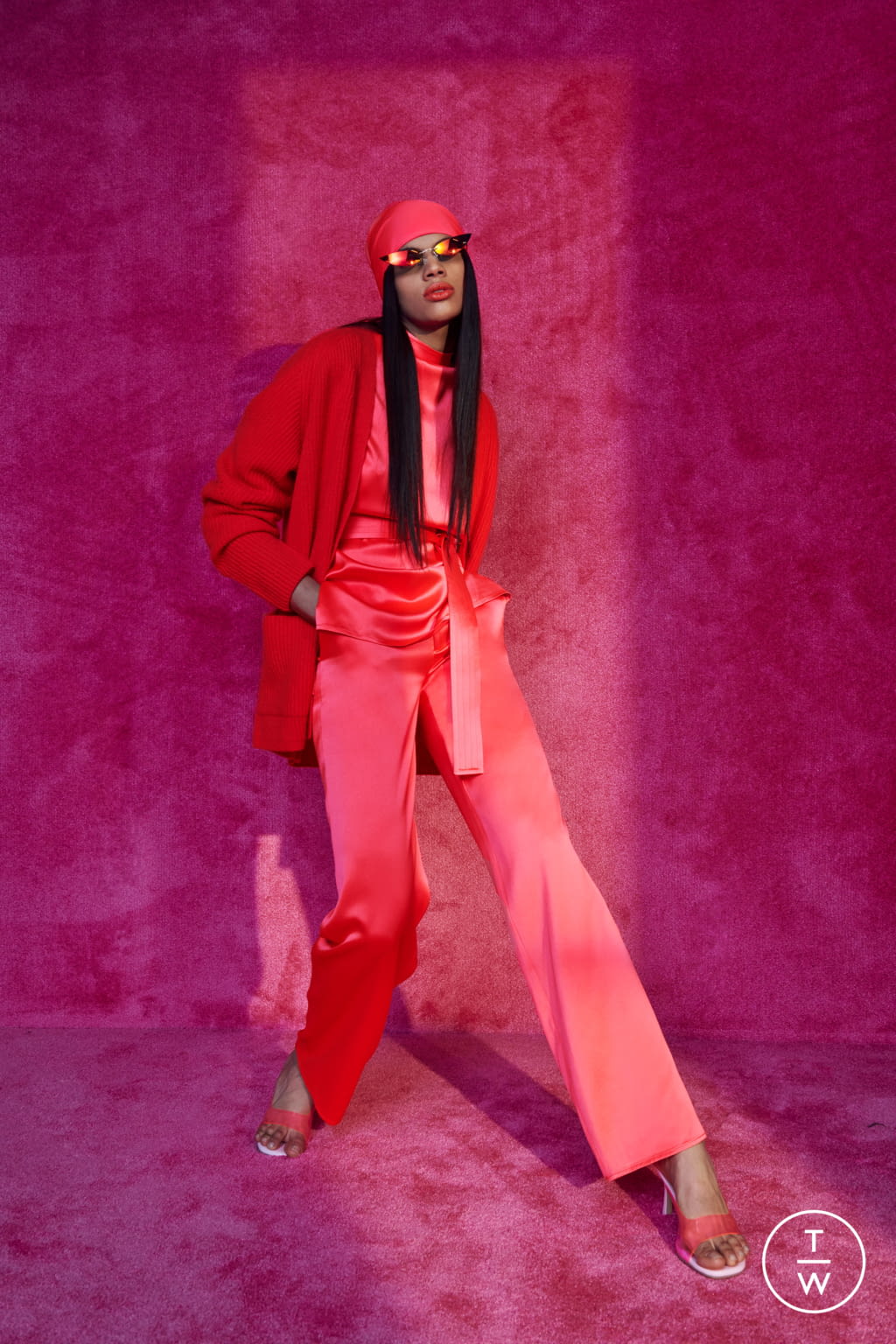 Fashion Week New York Resort 2022 look 32 from the LaPointe collection womenswear