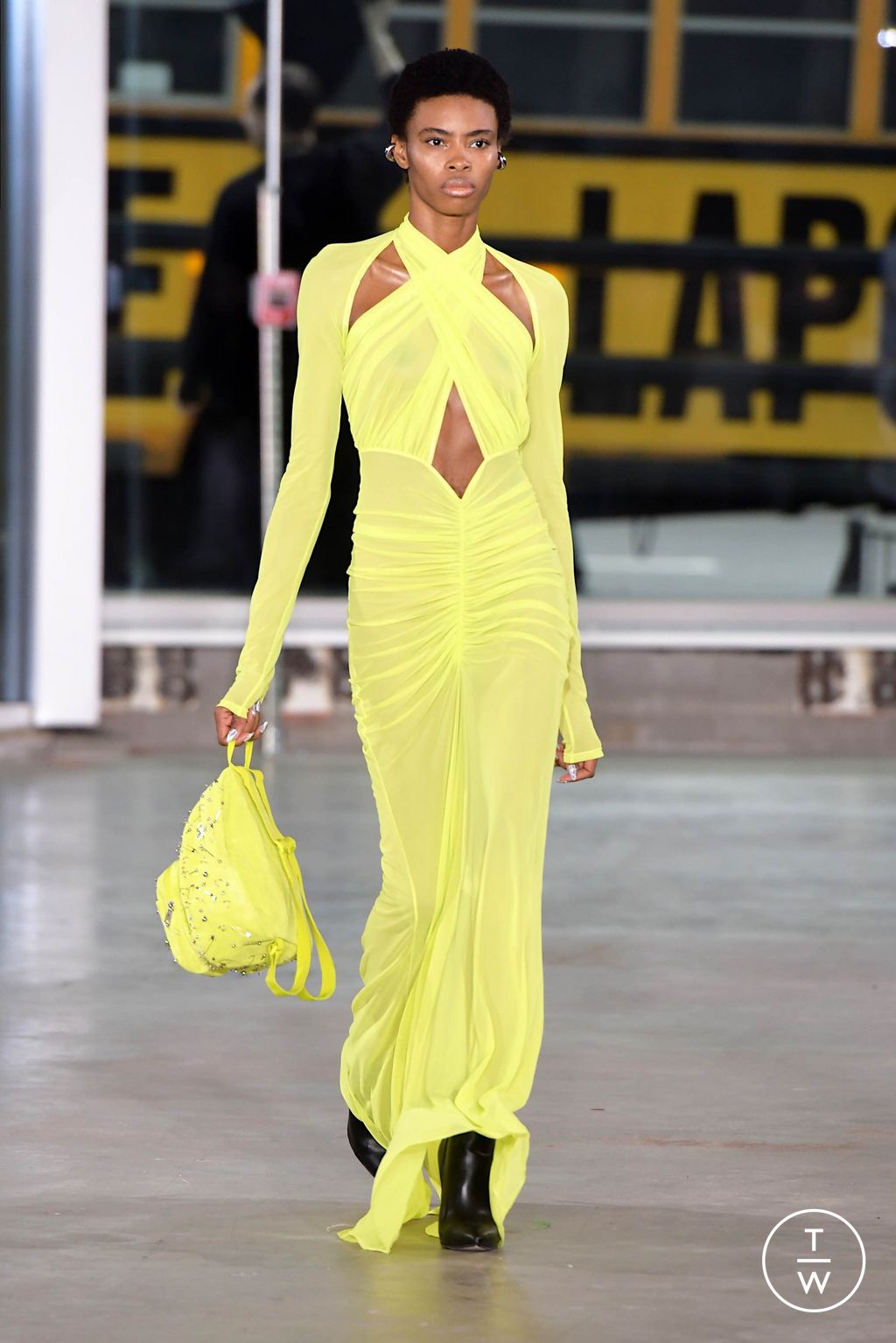 Fashion Week New York Fall/Winter 2024 look 7 de la collection LaPointe womenswear