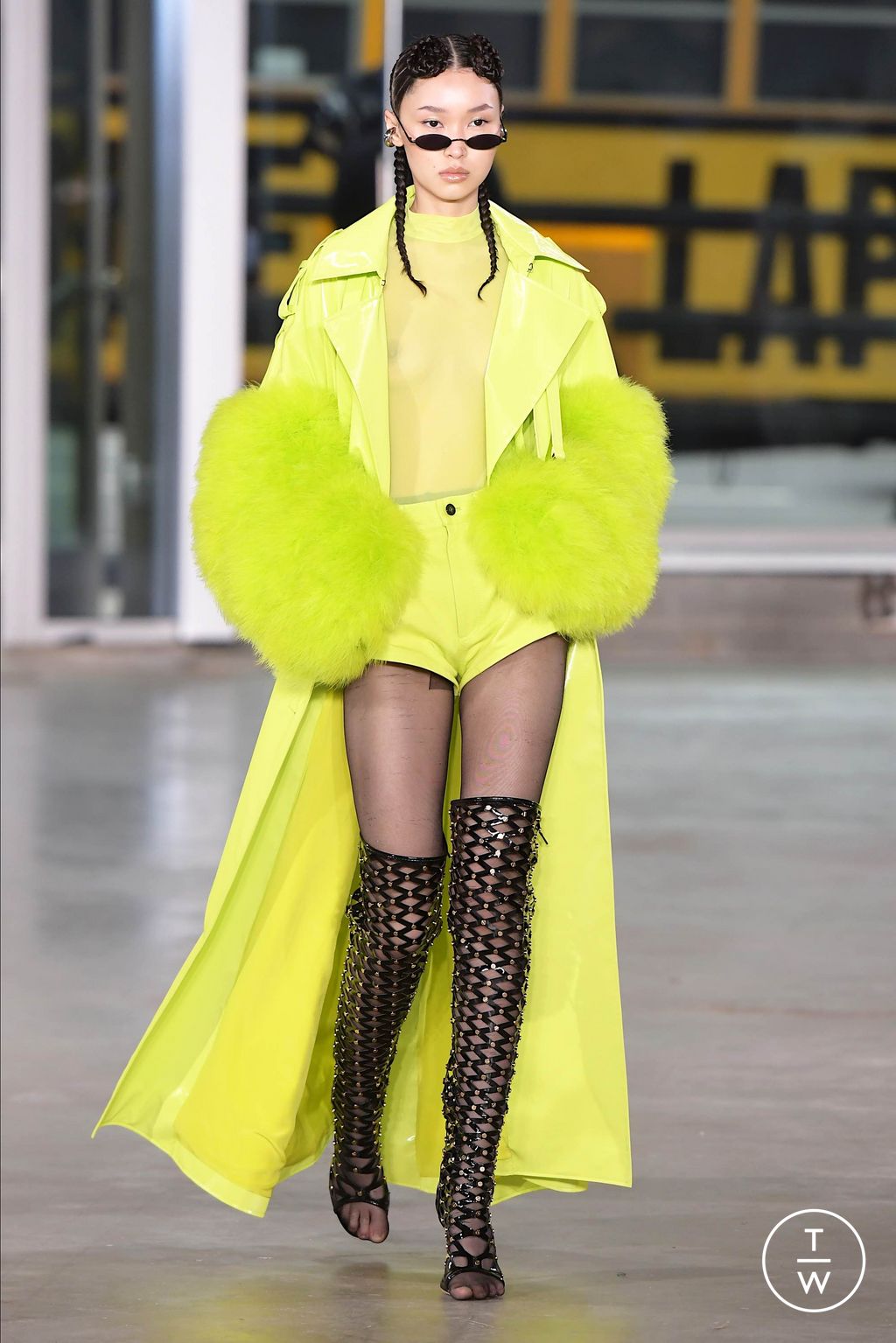 Fashion Week New York Fall/Winter 2024 look 11 from the LaPointe collection 女装
