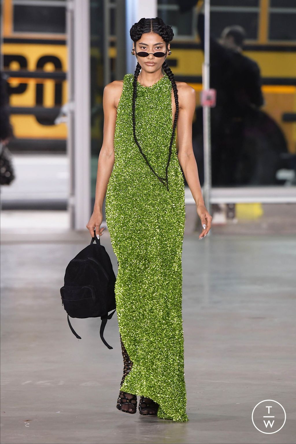 Fashion Week New York Fall/Winter 2024 look 14 de la collection LaPointe womenswear