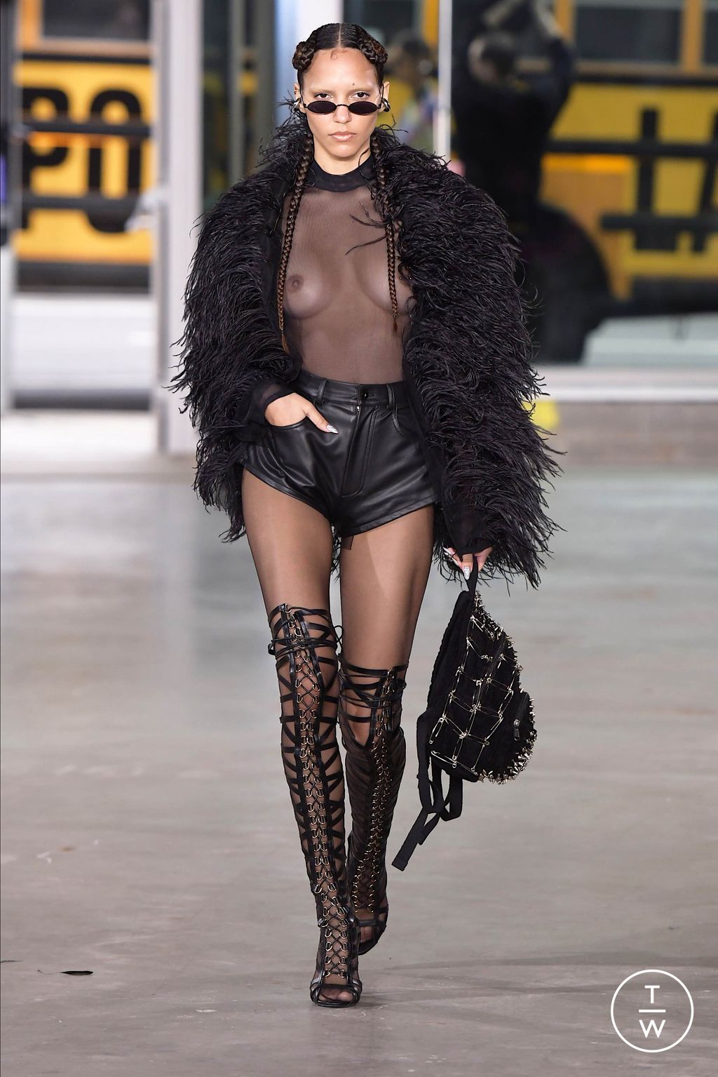 Fashion Week New York Fall/Winter 2024 look 15 from the LaPointe collection womenswear