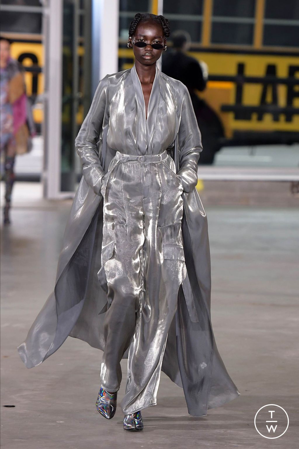 Fashion Week New York Fall/Winter 2024 look 17 from the LaPointe collection womenswear
