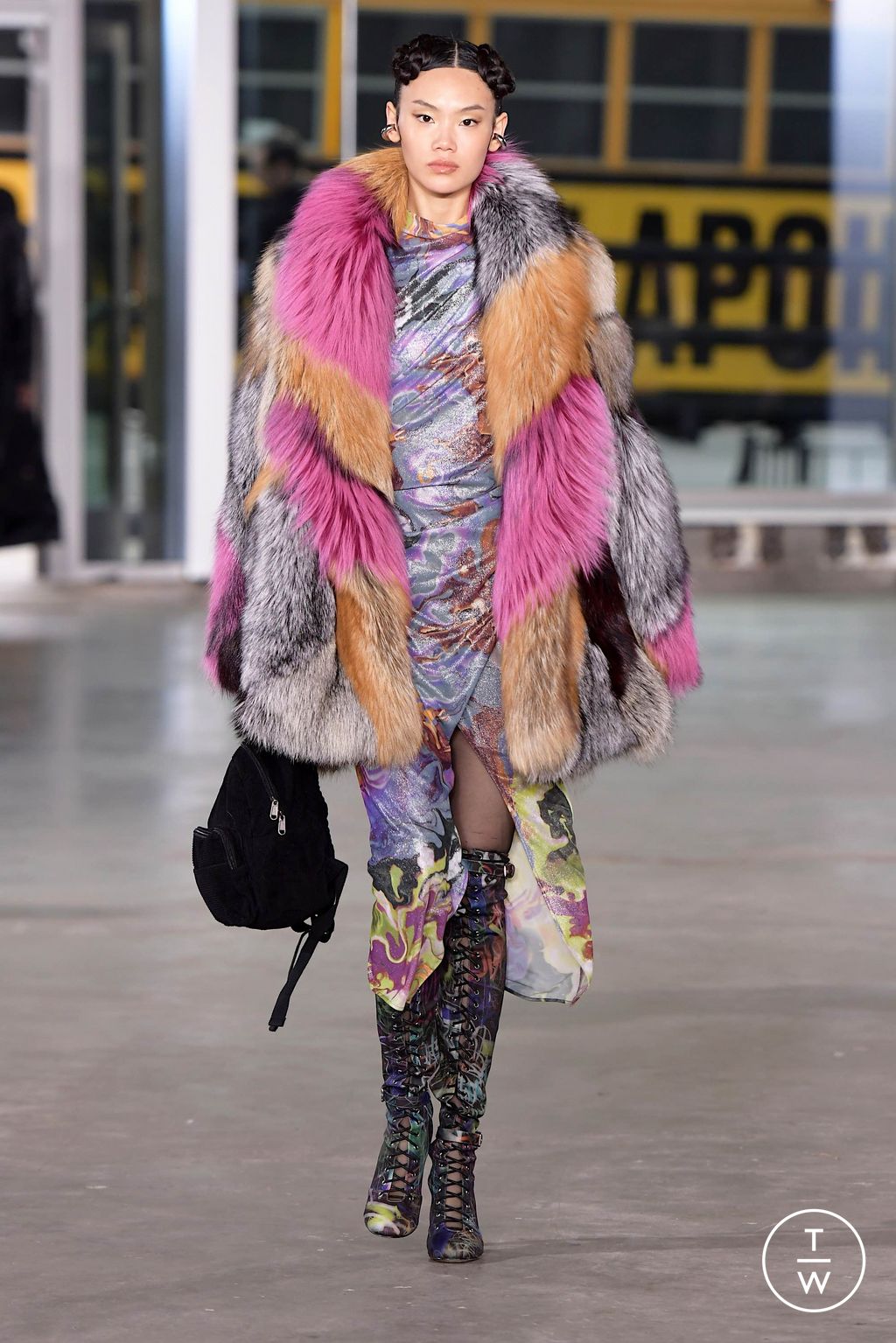 Fashion Week New York Fall/Winter 2024 look 18 from the LaPointe collection womenswear