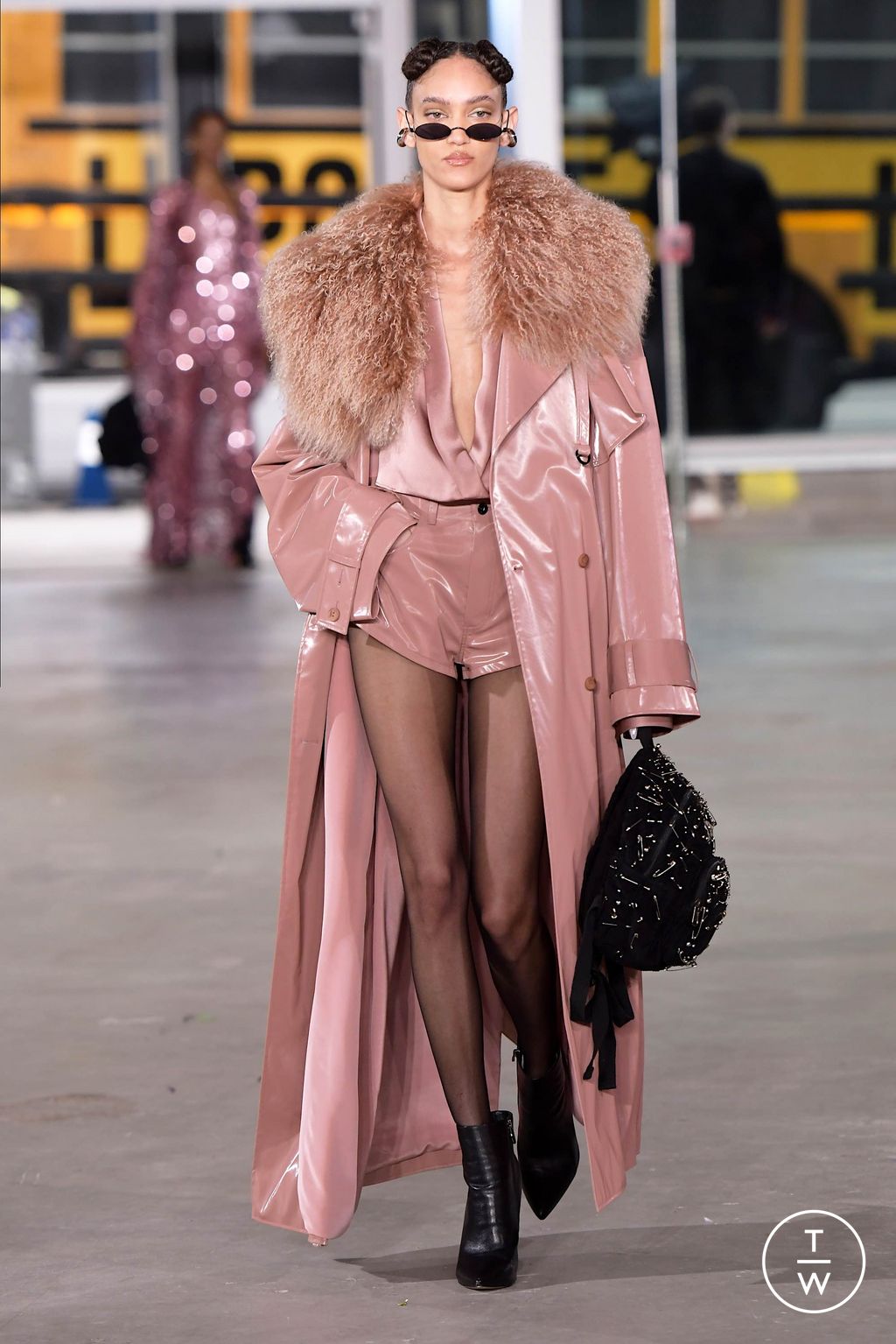 Fashion Week New York Fall/Winter 2024 look 21 de la collection LaPointe womenswear