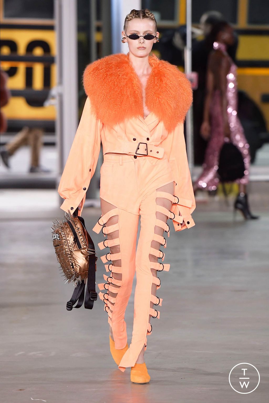 Fashion Week New York Fall/Winter 2024 look 23 from the LaPointe collection womenswear