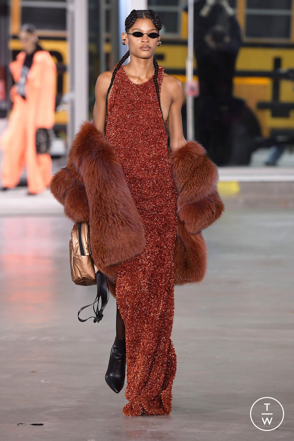 Fashion Week New York Fall/Winter 2024 look 24 from the LaPointe collection womenswear