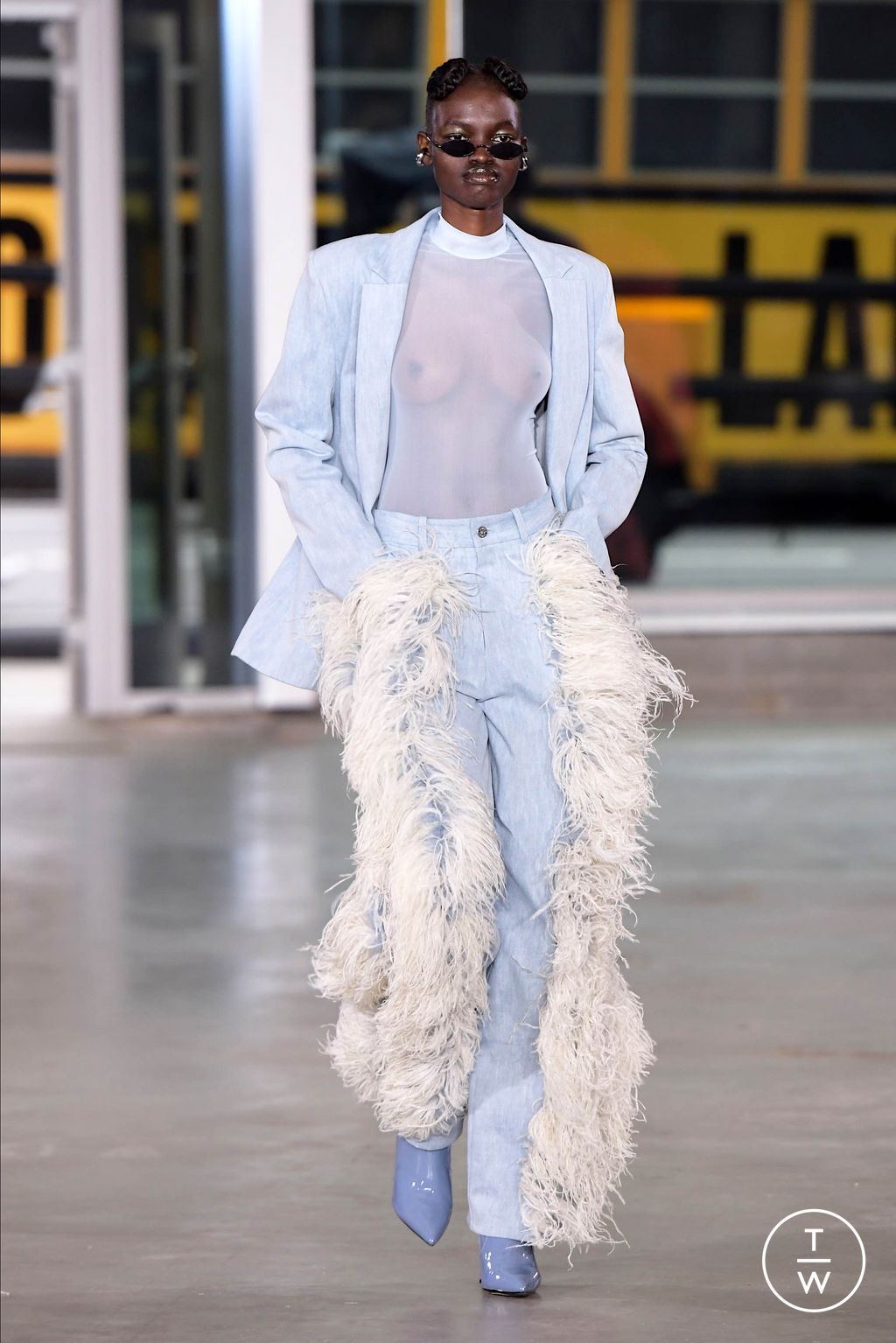 Fashion Week New York Fall/Winter 2024 look 26 from the LaPointe collection womenswear