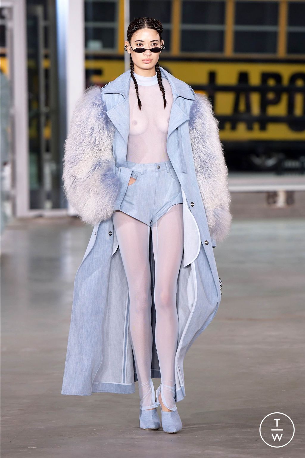 Fashion Week New York Fall/Winter 2024 look 28 de la collection LaPointe womenswear