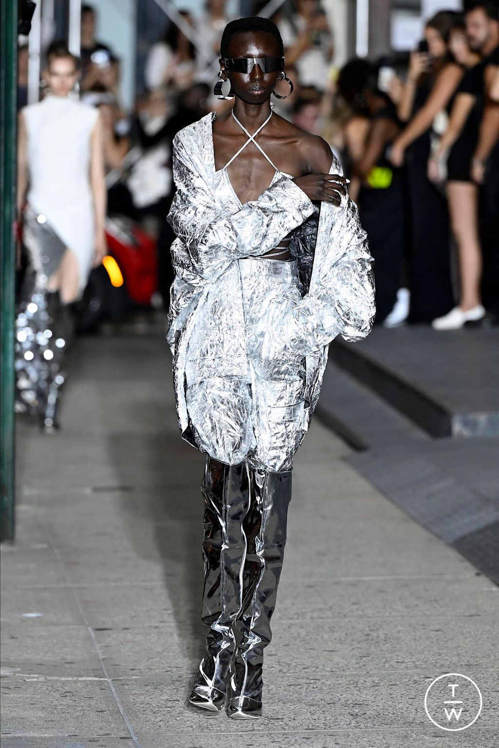 Fashion Week New York Spring/Summer 2024 look 2 from the LaPointe collection womenswear